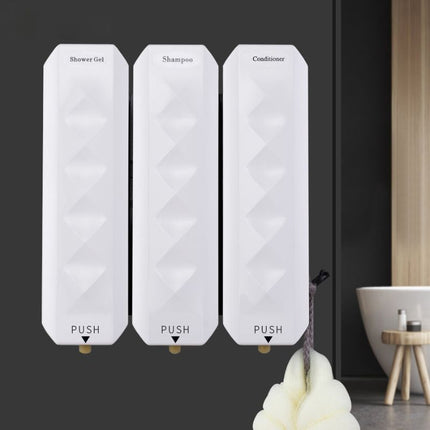 Dispenser sapone da parete bianco design.