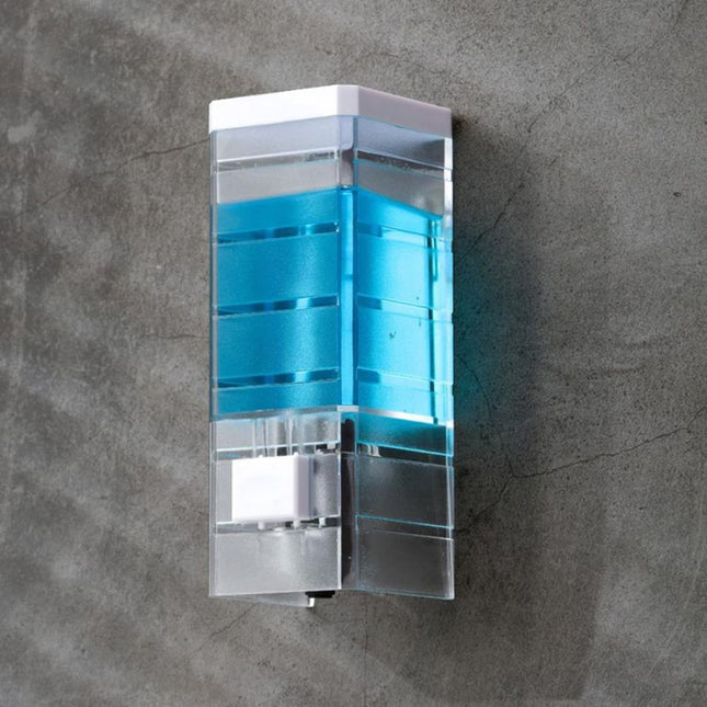 Dispenser sapone shampoo da parete doccia.