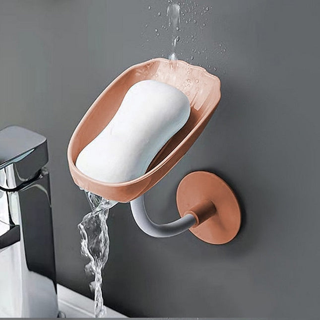 Portasapone originale a ventosa per lavandino