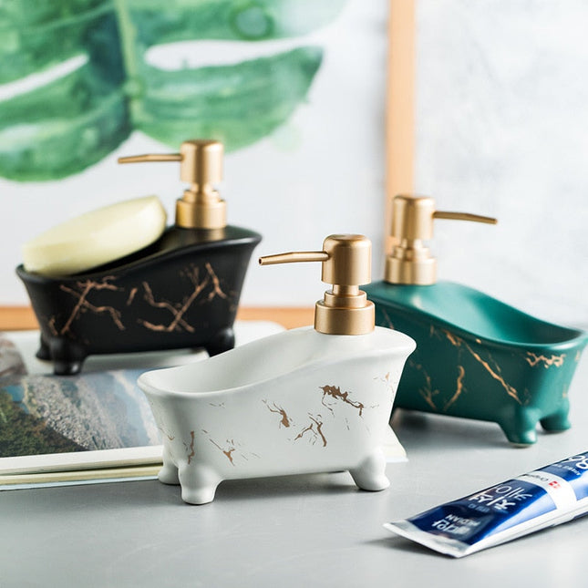 Dispenser Sapone a Forma di Vasca
