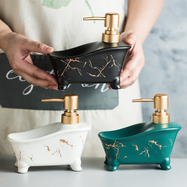 Dispenser Sapone a Forma di Vasca