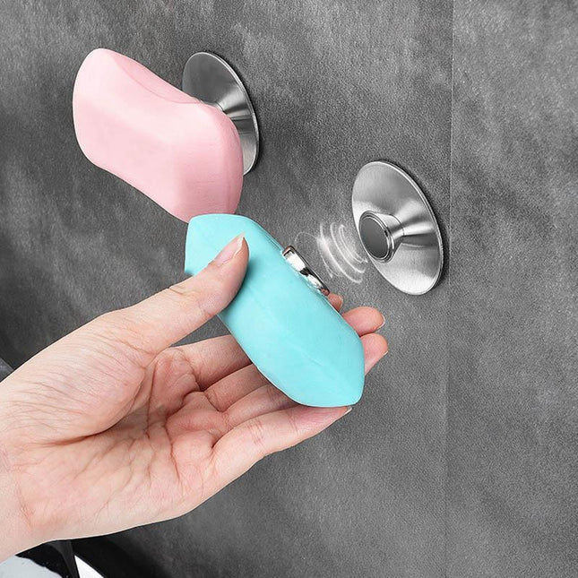 Portasapone magnetico in acciaio inox