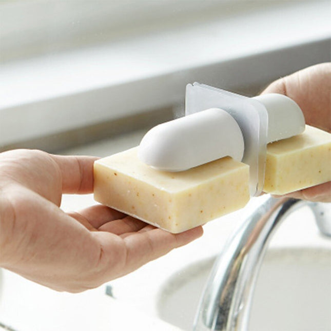 Portasapone magnetico sospeso da parete