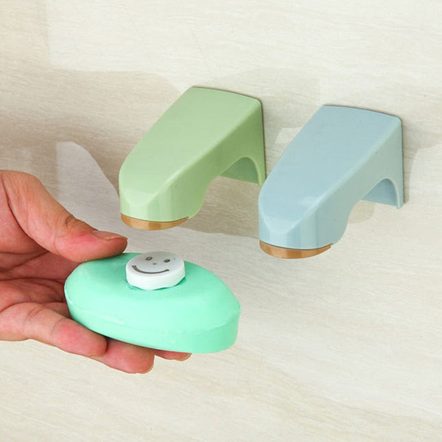 Portasapone magnetico da parete verde