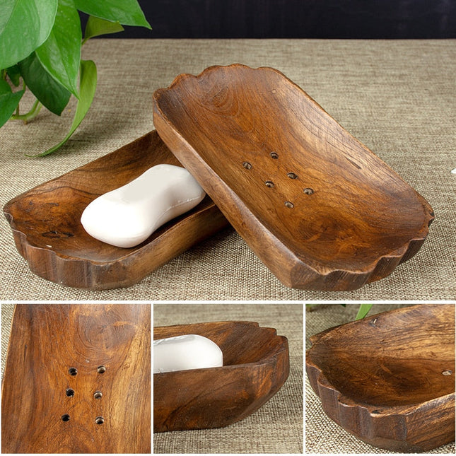 Portasapone in legno naturale ecologico