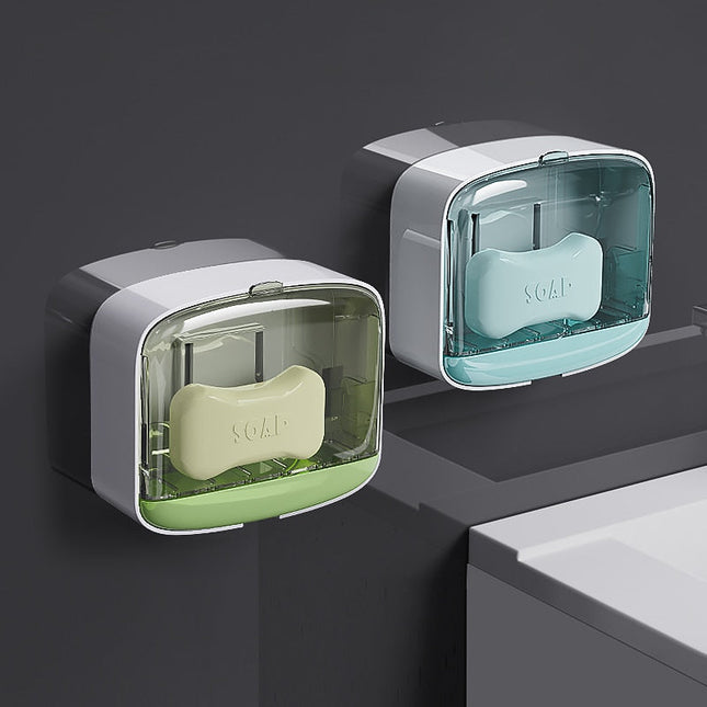 Scatola portasapone da parete adesiva