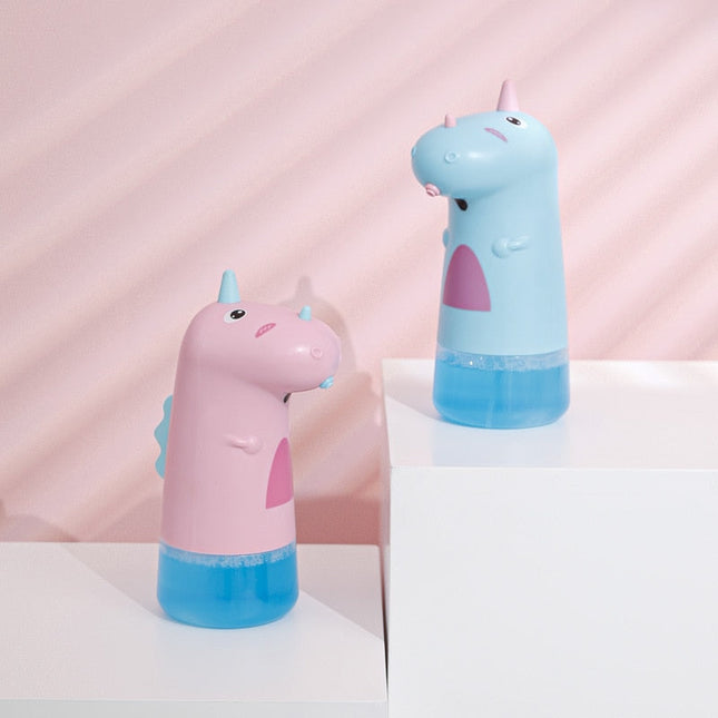Dispenser sapone unicorno per bambini.