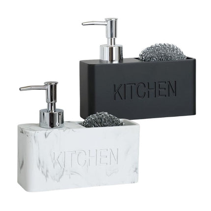 Dispenser Sapone per Cucina Portaspugna