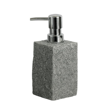 Dispenser Sapone Effetto Granito Grigio