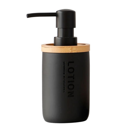 Dispenser Sapone Resina e Bambù