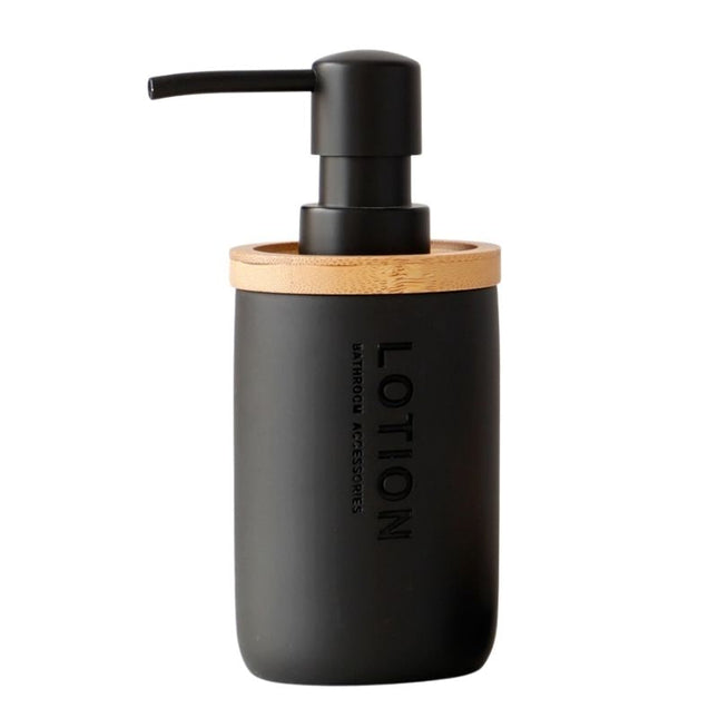 Dispenser Sapone Resina e Bambù