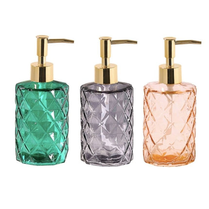 Dispenser Sapone in Vetro Lavorato