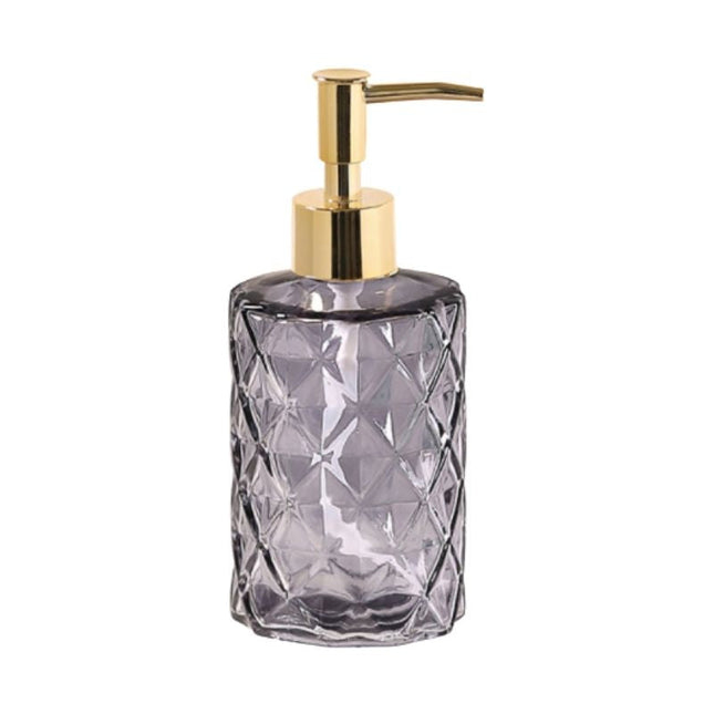 Dispenser Sapone in Vetro Lavorato