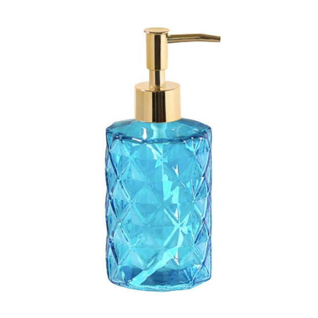Dispenser Sapone in Vetro Lavorato