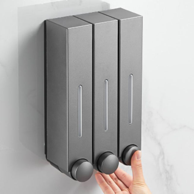 Dispenser sapone liquido da parete.