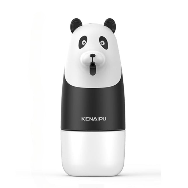Dispenser sapone automatico a forma panda.