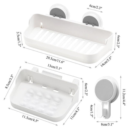 Mensola Doccia Multifunzione Senza Forare