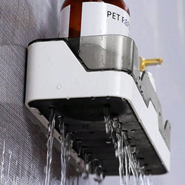 Mensola doccia adesiva in plastica resistente