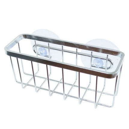 Cestino Doccia Metallo con Ventose