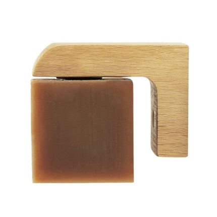 Supporto per sapone magnetico in legno