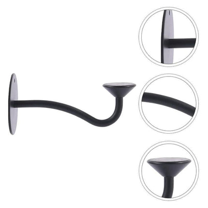 Portasapone magnetico da parete nero