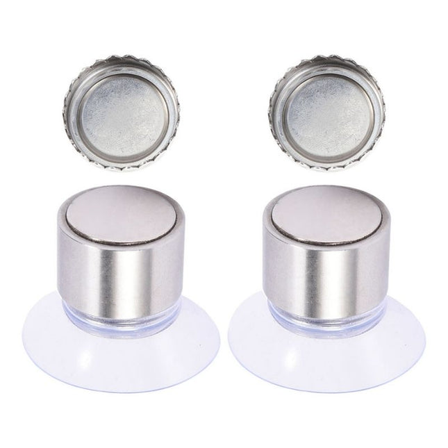 Set 2 portasapone magnetici a ventosa