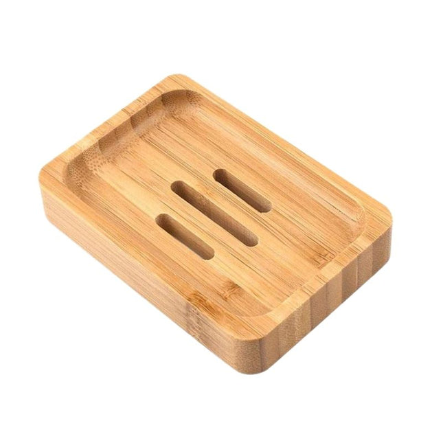 Portasapone artigianale in bambù due pezzi