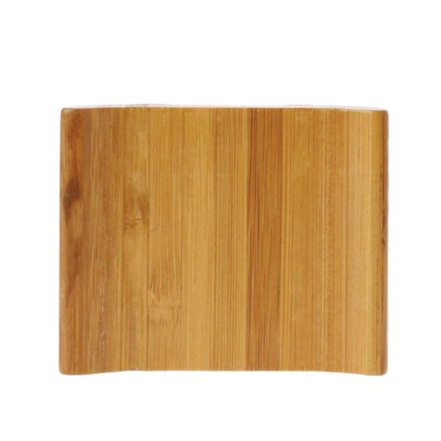 Piccolo portasapone in bambù da lavabo