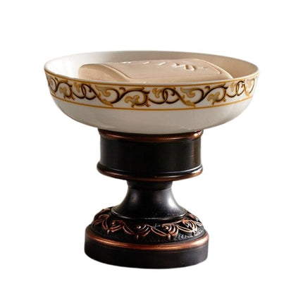 Portasapone vintage da appoggio rame