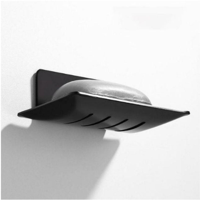 Portasapone da muro in acciaio inox