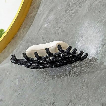 Portasapone da parete adesivo drenante