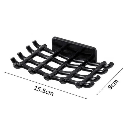 Portasapone da parete adesivo drenante