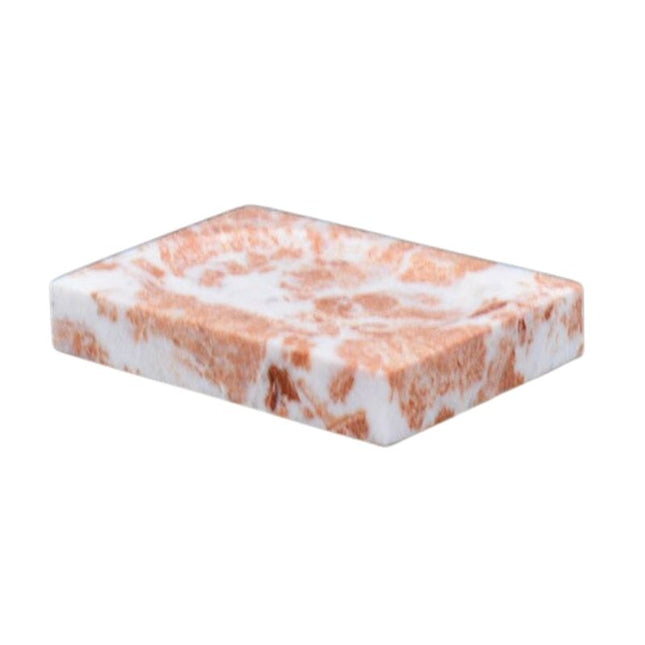 Portasapone in Marmo Naturale Rosa