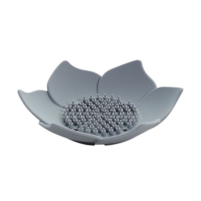 Portasapone design a fiore di loto.