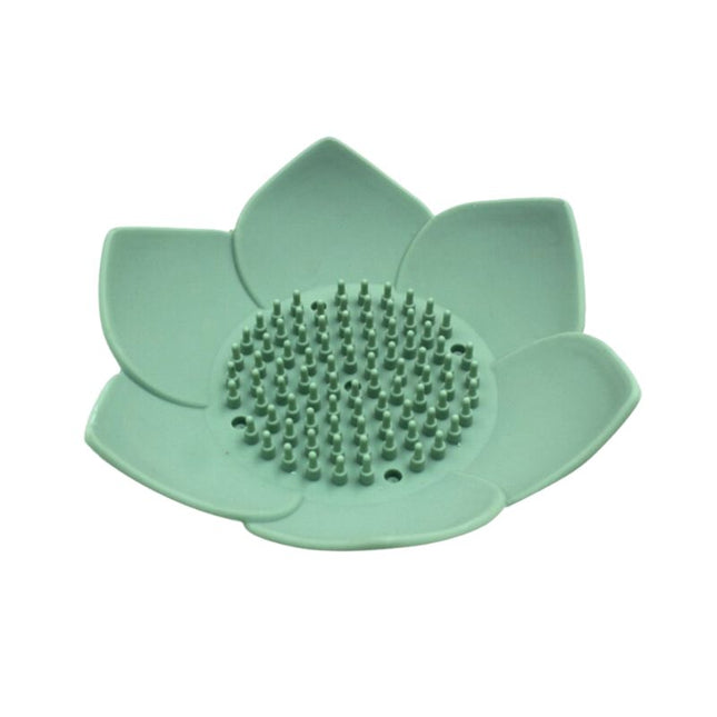 Portasapone design a fiore di loto.