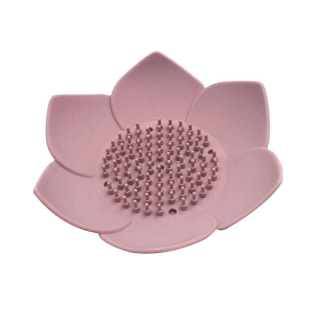 Portasapone design a fiore di loto.