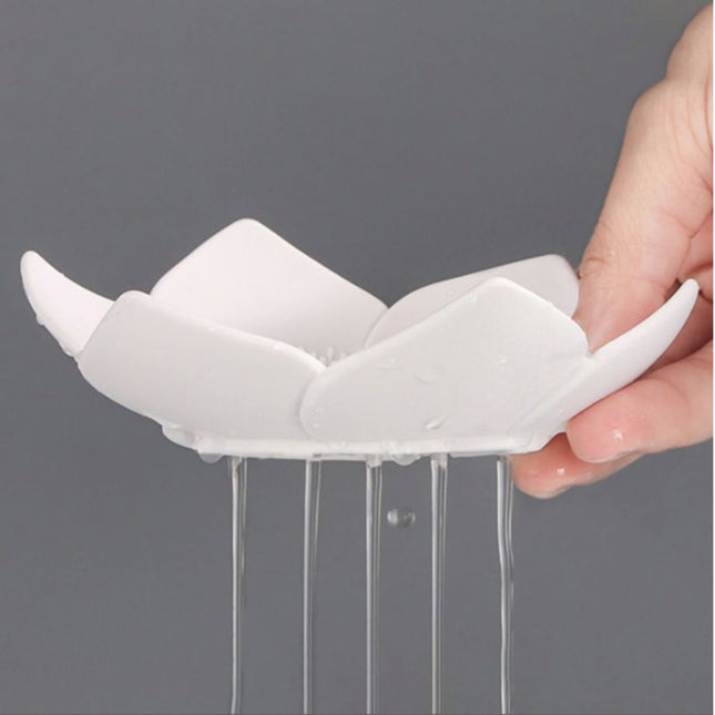 Portasapone design a fiore di loto.