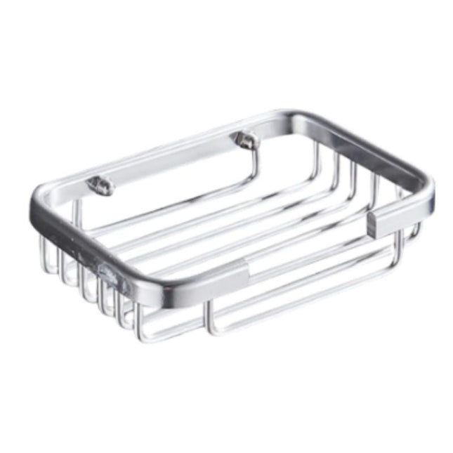 Cestino portasapone adesivo in acciaio inox