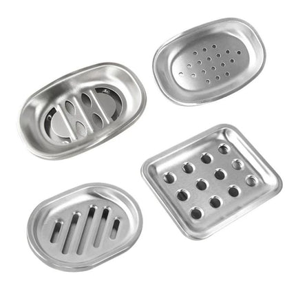 Portasapone in acciaio inox con drenaggio