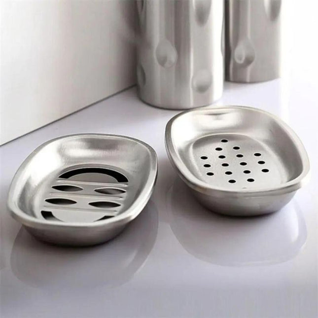 Portasapone in acciaio inox con drenaggio