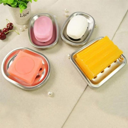 Portasapone in acciaio inox con drenaggio