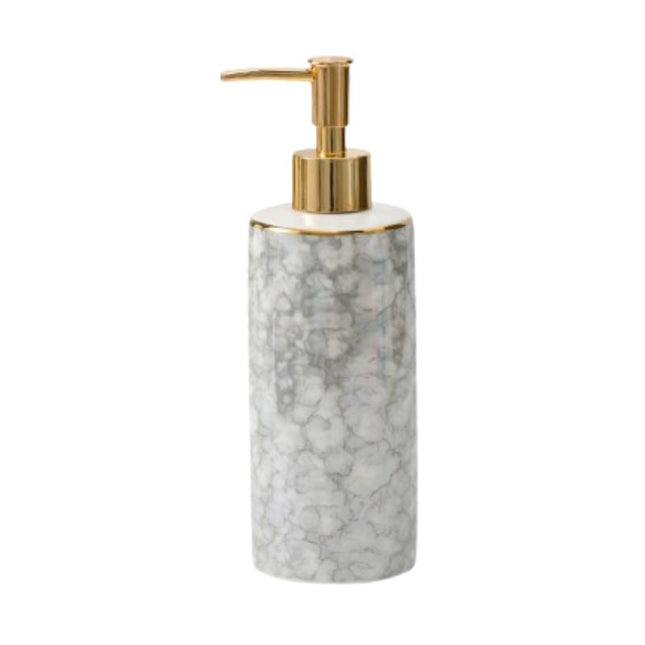 Dispenser Sapone Ceramica Effetto Marmo