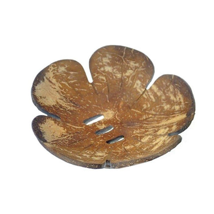 Portasapone naturale in guscio di cocco