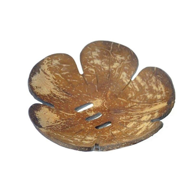 Portasapone naturale in guscio di cocco