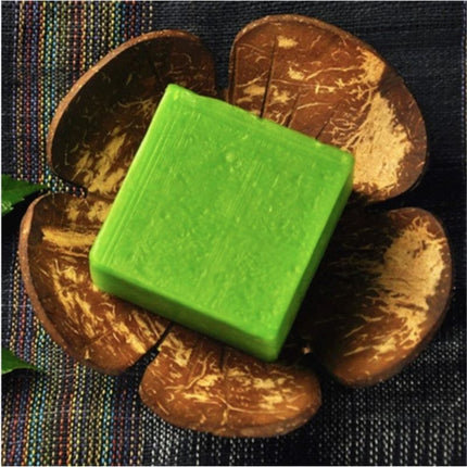 Portasapone naturale in guscio di cocco