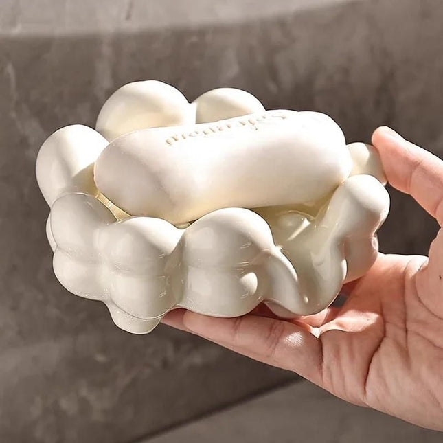 Portasapone design a forma di nuvola