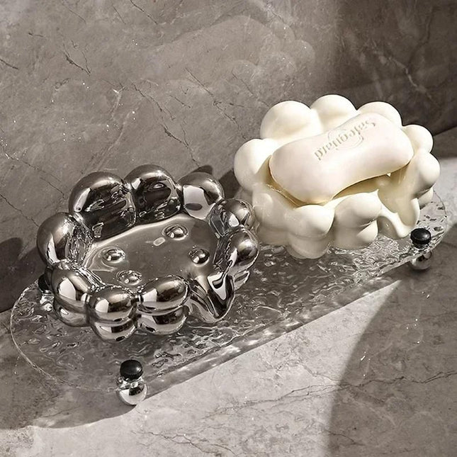 Portasapone design a forma di nuvola