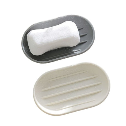 Portasapone in plastica riciclabile per bagno.