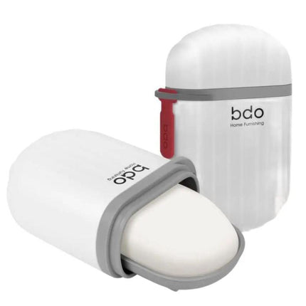 Scatola portasapone da viaggio con coperchio