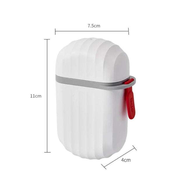 Scatola portasapone da viaggio con coperchio